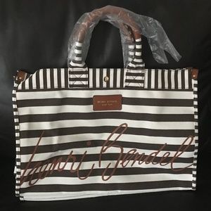 Henri Bendel Canvas J Tote